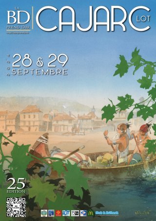 25e édition : La BD prend l'air à Carjac avec Patrick Prugne, dans le Lot