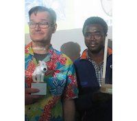 Angoulême 2019 : Prix "Couilles au Cul" pour Jamonyqueso et Prix Charlie Schlingo pour Laurent Houssin et Jorge Berstein.