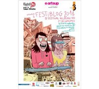 Leslie Plée, Pénélope Bagieu et Bastien Vivès au 9e Festiblog 
