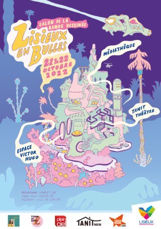 Festival de la bande dessinée et de l'illustration jeunesse Lisieux en bulles