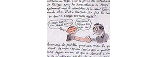Dans « Charlie-Hebdo », Sfar fait l'interview d'Art Spiegelman.