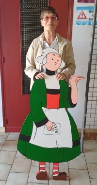 Bécassine : de la case à la toile
