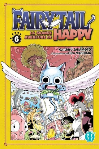 Fairy Tail - La grande aventure de Happy T. 6 & T. 7 - Par Kenshirô Sakamoto - nobi nobi