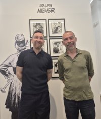 Ralph Meyer : un modeleur de lumière à la galerie Daniel Maghen