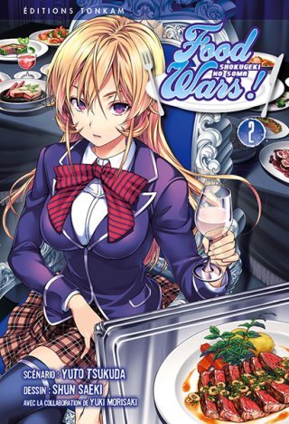Food Wars T2 - Par Yuto Tsukuda et Shun Saeki (Trad. Emi Hatakeyama) - Tonkam