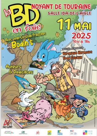 La BD en folie fait son grand retour à Noyant-de-Touraine