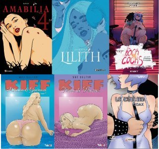Bande dessinée érotique : Le top de 2023
