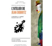 Expo : L'atelier de Jean Dobritz "L'encre à la mer" à Art Maniak (Paris)