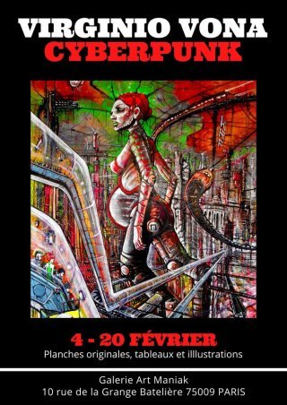 Virginio Vona dédicace à la Galerie Art Maniak (Paris)