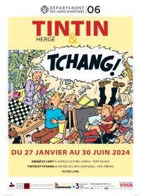 Tchang, Hergé et Tintin, une amitié légendaire exposée à Nice