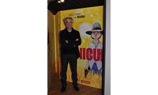 Baru : "Je considère qu'une expo de BD ne doit pas singer l'art"
