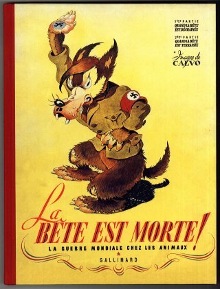 La BnF lance une campagne de dons pour acquérir les originaux du chef-d'œuvre de Calvo : La Bête est morte ! 