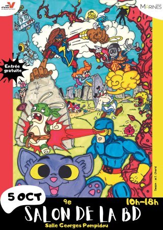 Salon de la BD à Marines (95)