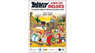 Superbe exposition populaire consacrée à « Astérix chez les Belges » au CBBD