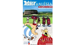 Astérix et Uderzo à Alésia