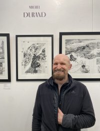 Michel Durand, le travailleur du trait expose à la Galerie Maghen