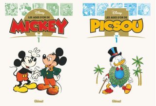 Les âges d'or Disney par Glénat