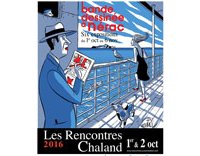 L'œuvre au noir de Loustal aux neuvièmes Rencontres Chaland de Nérac