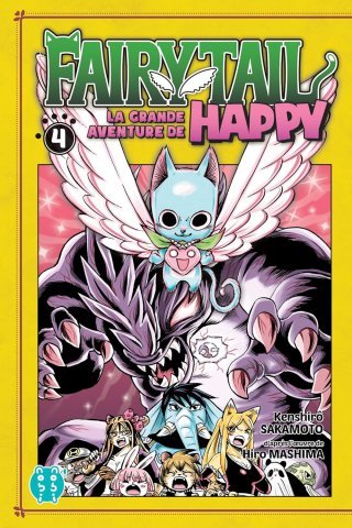 Fairy Tail - La grande aventure de Happy T. 4 & T. 5 - Par Kenshirô Sakamoto - nobi nobi