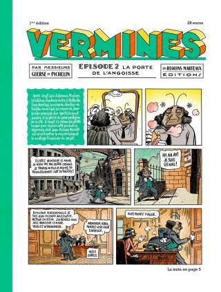 Le grand retour de "Vermines" de Marc Pichelin et Guillaume Guerse [PODCAST]