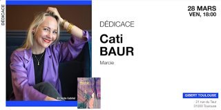 Cati Baur chez Gibert Toulouse