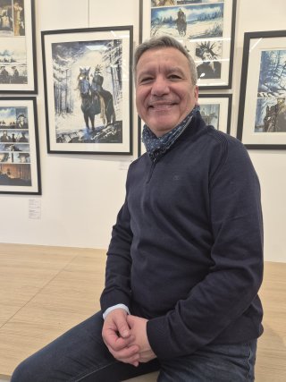 Victor Hubinon et Bernard Vrancken : permanence de la Bande Dessinée belge à la Galerie Maghen
