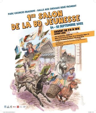 1er Salon de la BD Jeunesse à Paris 15