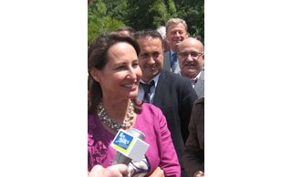 Ségolène Royal, reine de la Cité de la Bande Dessinée !