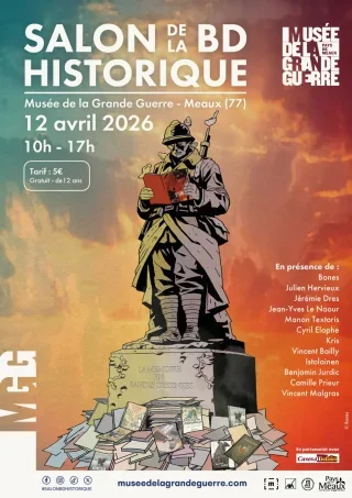 Salon de la BD historique au musée de la Grande Guerre à Meaux (77)