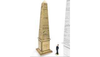 Angoulême 2017, J-8 : l'obélisque de René Goscinny