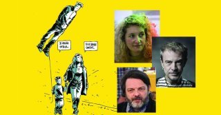 Rencontre avec Fabcaro, E. Gleason et G. Rochier (Cité de la BD, Angoulême)