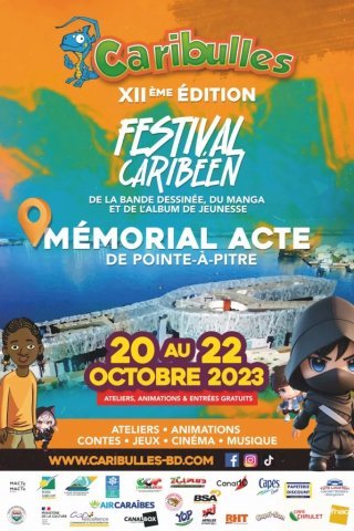 12e festival Caribulles en Guadeloupe