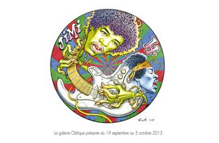 Exposition collective "Rock" à la Galerie Oblique (Paris)