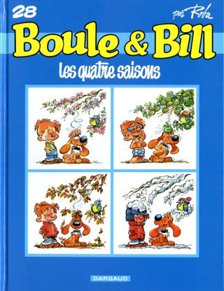 "Les quatre saisons" - Boule et Bill n°28 - par Roba (Dargaud)