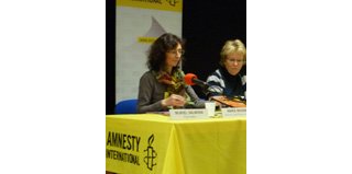 Lancement de « En chemin elle rencontre… », vol.2, dans les locaux parisiens d'Amnesty International 