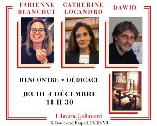 Fabienne Blanchut, Catherine Locandro et Dawid présentent « Les Cheveux d'Édith »