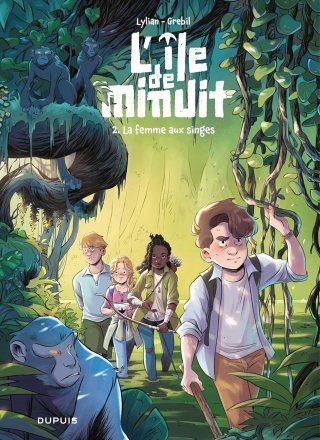 L'île de minuit T. 2, La femme aux singes - Par Grebil & Lylian - Ed. Dupuis