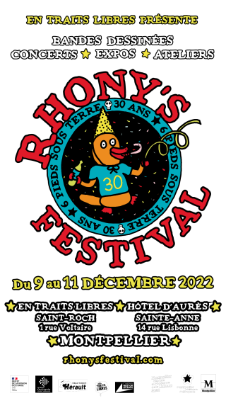 Rhony fête le 9éme Art à Montpellier 