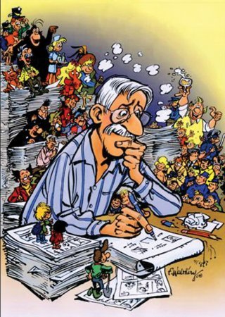 Raoul Cauvin, rieur populaire