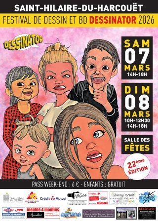 22e Festival BD Dessinator (50600 Saint-Hilaire du Harcouët)