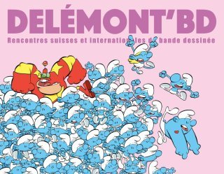 Ça va schtroumpfer au Festival Delémont'BD !