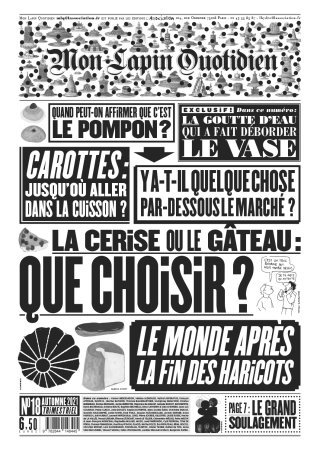 La rentrée de L'Association : encore du lapin, et un peu de mystère