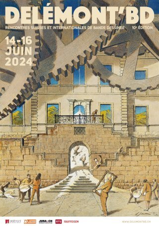 Voyage au coeur des Cités obscures pour la 10e édition du festival Delémont'BD