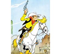 Lucky Luke : Lonesome but rich !