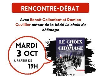  "Le choix du chômage" : soirée débat et dédicace à Ivry-syr-Seine