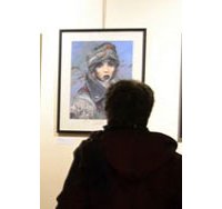 Le bleu d'Enki Bilal illumine le festival BD de Semur-en-Auxois