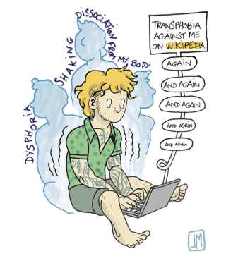 Transphobie sur Wikipédia, les auteurices de BD s'indignent