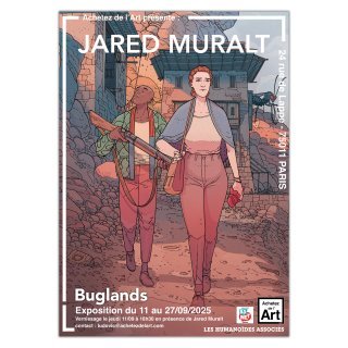 Exposition "Buglands" de Jared Muralt chez Achetez de l'Art Paris