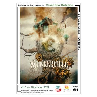 "Bunkerville" de Vincenzo Balzano à la Galerie Achetez de l'Art (Paris)