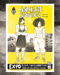 Exposition "Asphalte Sauvage" de Anne Masse chez Achetez de l'Art Paris